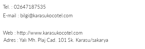 Karacasu Ko Otel telefon numaralar, faks, e-mail, posta adresi ve iletiim bilgileri